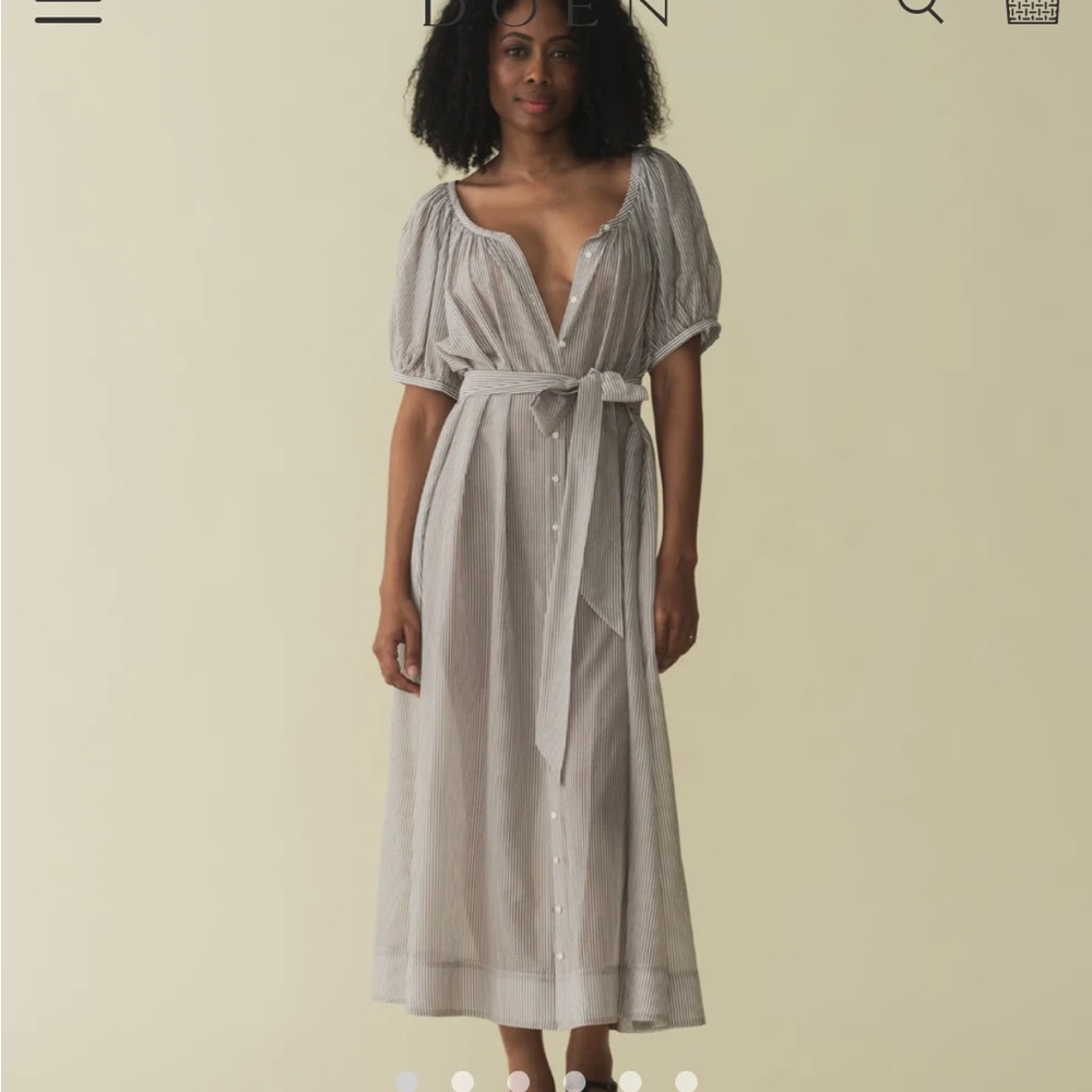 Doen Juno Dress Brighton stripe size medium - never been worn